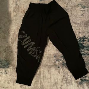 Small never worn workout Zumba capris